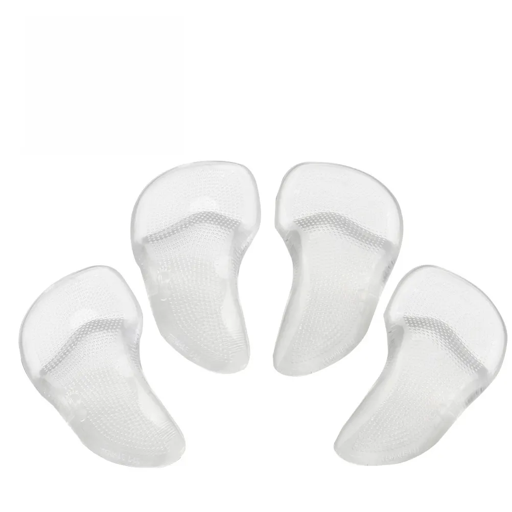 

3 шт. ортопедические полустельки для поддержки свода стопы, гелевые подушечки для облегчения боли в передней части стопы, противоскользящие, для ухода за ногами