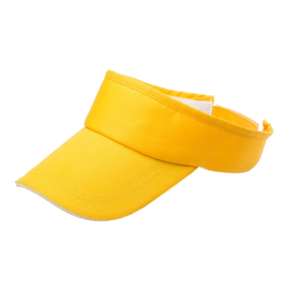 

Adjustable Sports Sun Hat Visor Cap Blank Protective Cups Summer Delicate Craft