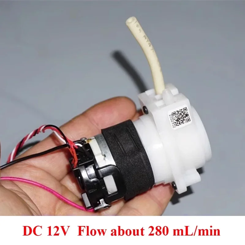 DC 5V-12V Small Mini Peristaltic Pump Dosing Pump Micro Self-priming Suction Liquid  Lab Metering Pump CW CCW Reversible