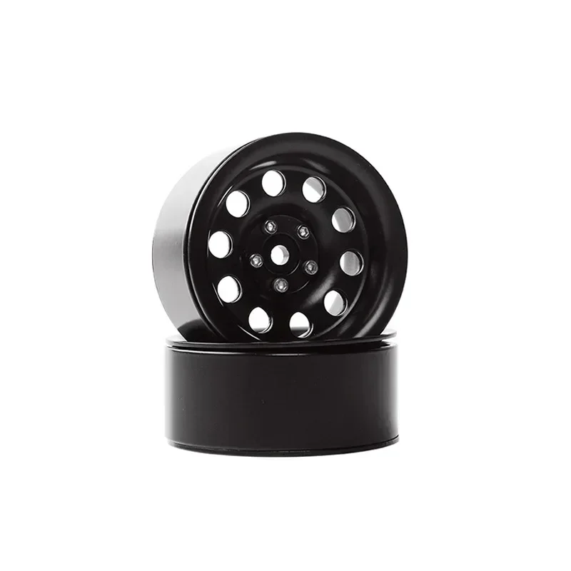 4 قطعة حافة عجلة Beadlock معدنية 2.2 بوصة لـ 1/10 RC الزاحف المحوري SCX10 RR10 90053 AX10 الشبح 90056 90045 90048