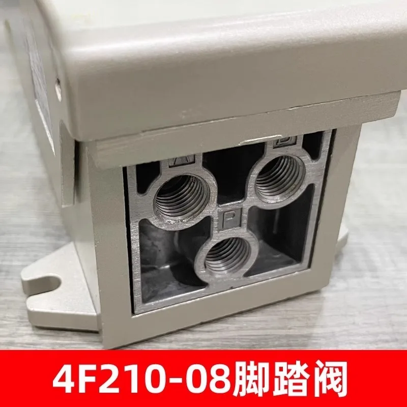 هوائي مفتاح دواسة القدم 4F210-08-LF 3F210-06-08-L صمام تحكم يعمل بالقدم لأدوات نظام هوائي ضاغط الهواء #4