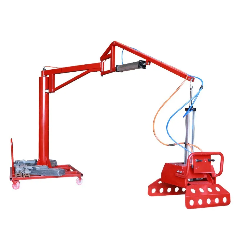 المنتزع الميكانيكي الهوائي المخصص للتعامل مع أكياس الأسمنت آلة البليت رافعة الكابولي المتنقلة #1