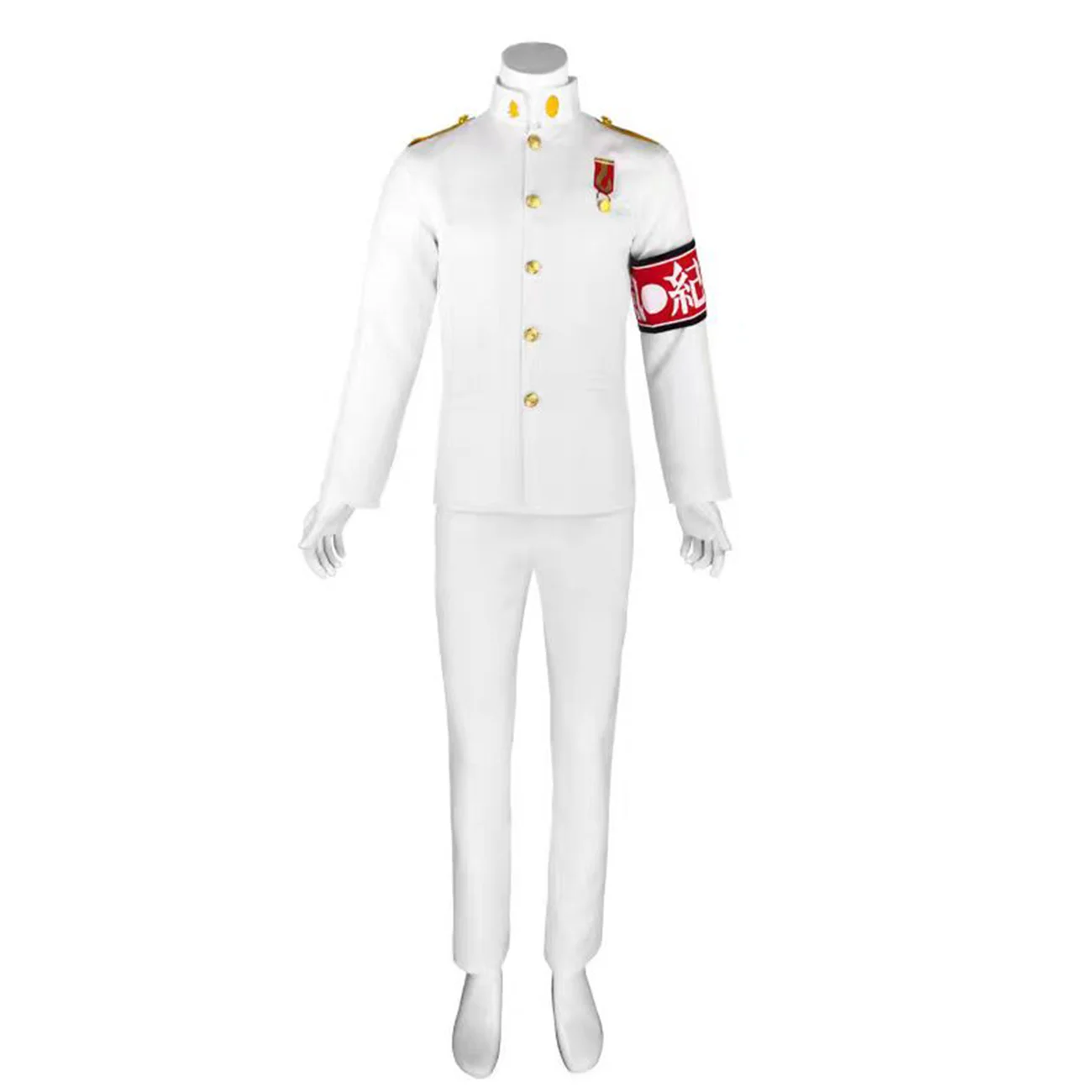 

Anime Cos Kiyotaka Ishimaru Cosplay Costume Party Uniform Full Set Unisex Suit