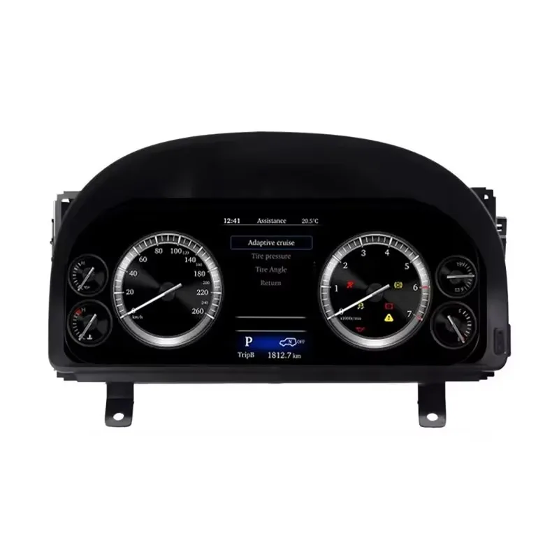 

12.3"LCD Screen Auto Meter Instrument Cockpit Display for Toyotas Alphard 20 Series 2008-2014 Dashboard Digital Cluster