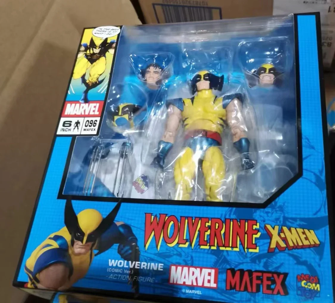 MAFEX Wolverine Marvel X-Men Genuine 6-inch DIY Model Toy Gift Movie Anime Game Multiverse Doll Collection Men and Women