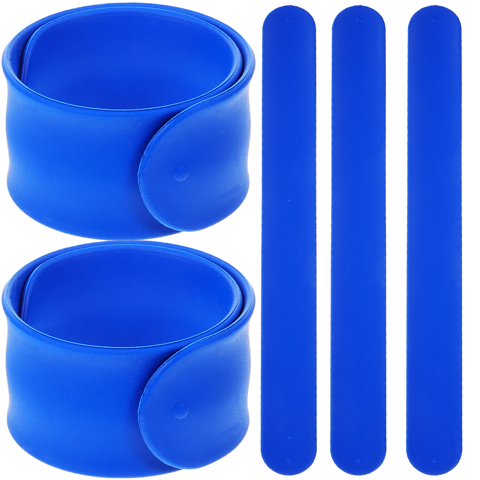 

5 Pcs Aldult Silicone Bracelet Child Bracelets Silica Gel Wrist Bands for Event