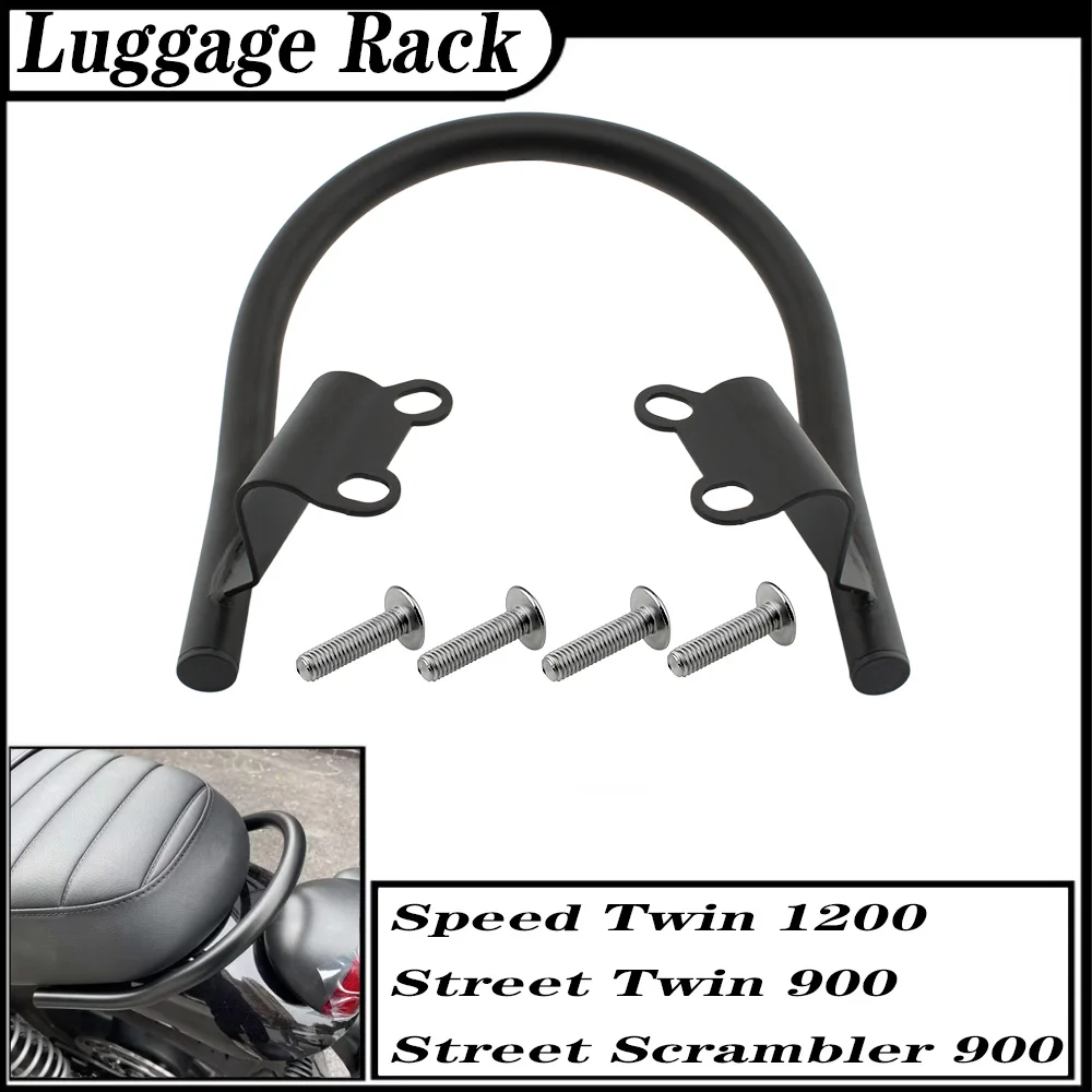 

Полка для багажника на заднее сиденье пассажира Solo для Triumph Street Speed Twin Street Scrambler 900 Speed Twin 1200