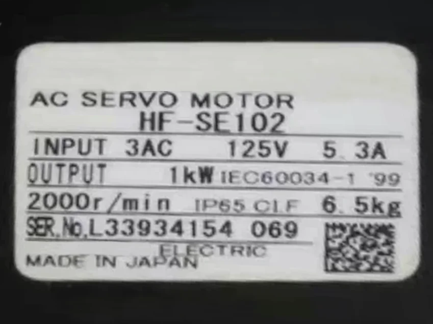 

Серводвигатель HF-SE102, новый, оригинальный, быстрая доставка.