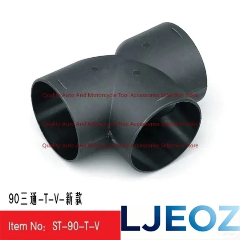 42/50/60/75/76/90mm Air Vent Ducting T/Y/L Type Elbow Pipe Outlet Exhaust Connector Joiner Diesel Parking Heater Part 1pc