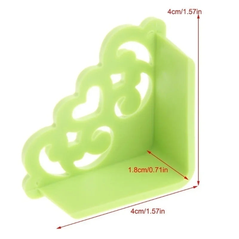 4 Pcs Hollow Flower Shape Corner Protector Table Desk Edge Bumper Guard Cushion Anti-collision Furniture Decor Safety Protection