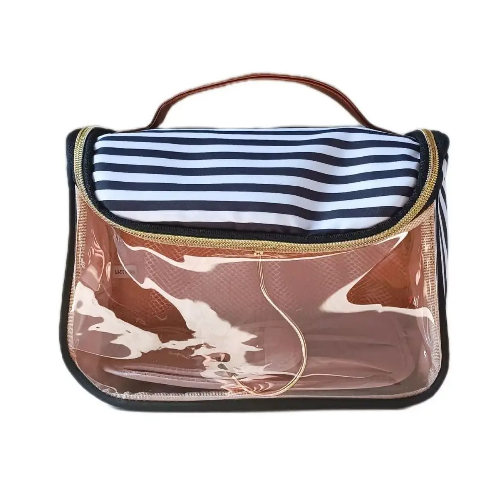 

Simple Waterproof Makeup Bag Portable with Hook Storage Bag Large Capacity Multi functional Wash Bag Travel