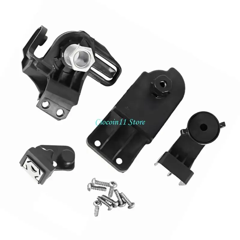Headlight Repair Mount Brackets with Screws Auto Part Easy Installation Front Headlight Housing Repair Kit 2GA998225A