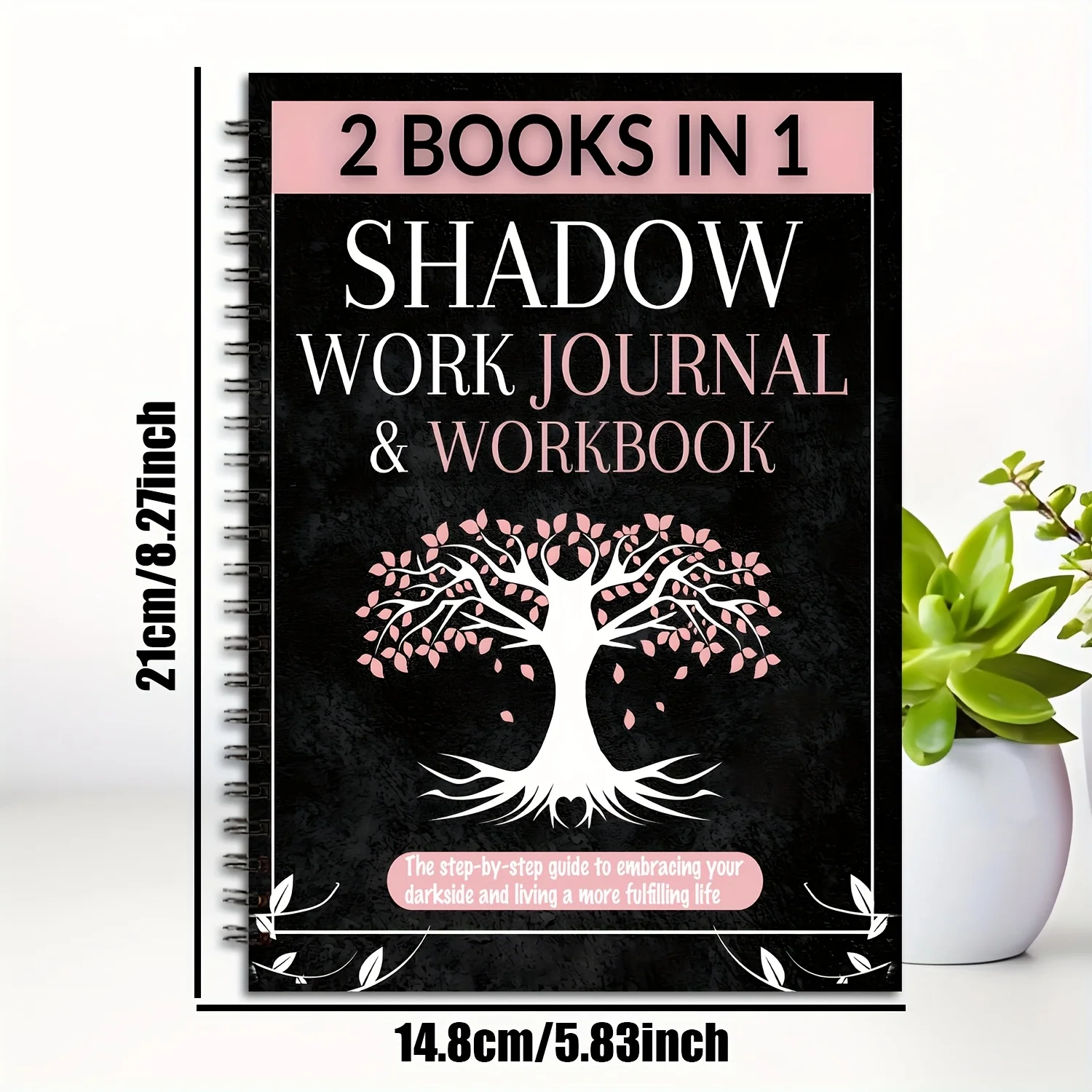Essential Guide to Integrate and Transcend 2-in-1 Shadow Work Journal & Workbook: Your Shadows, Step-by-Step Prompts Notebook