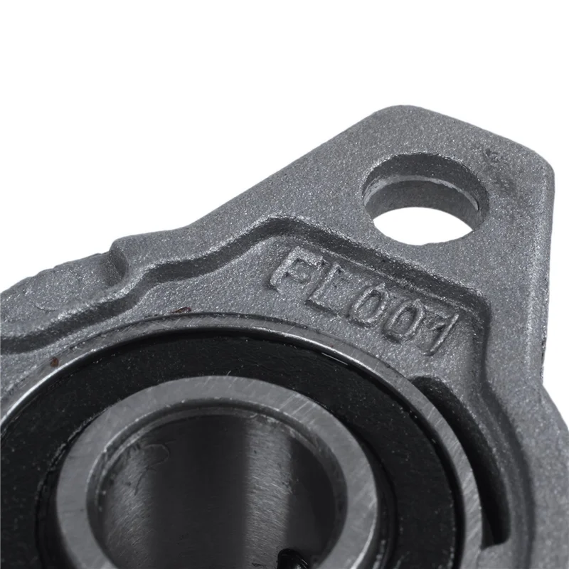 PHFU-5X FL001 سبائك الزنك 12 مم تتحمل وسادة محاذاة ذاتية كتلة تحمل شفة