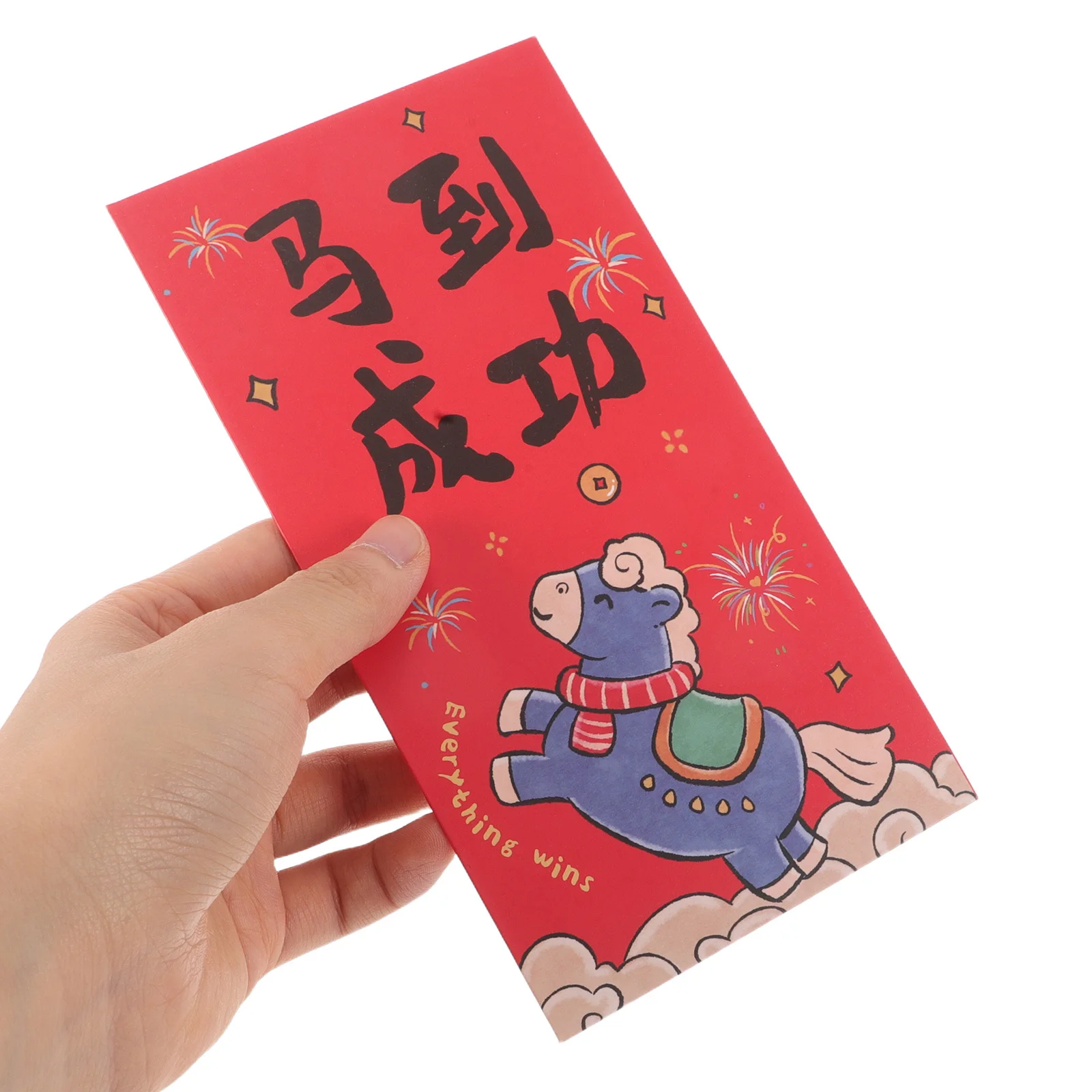 

36 шт. 2026 год лошади красные конверты китайский Новый год счастливые денежные пакеты лунный весенний фестиваль красные карманы Хун Бао