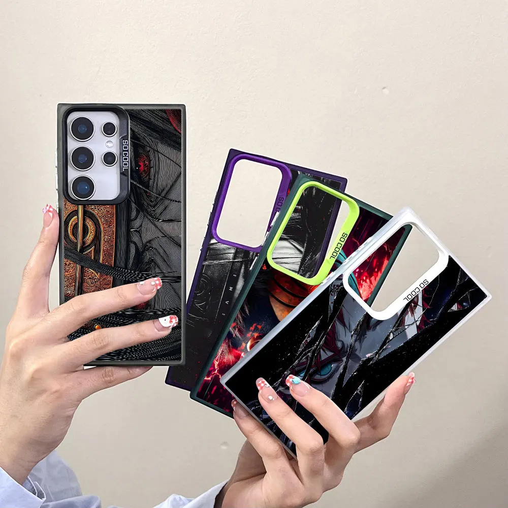 Obito Itachi Uchiha Sharingan Case for Samsung Galaxy A07 A04 A04s A10 A20s A04e A05s A06 A50 A50s A20 Shockproof Phone Cover