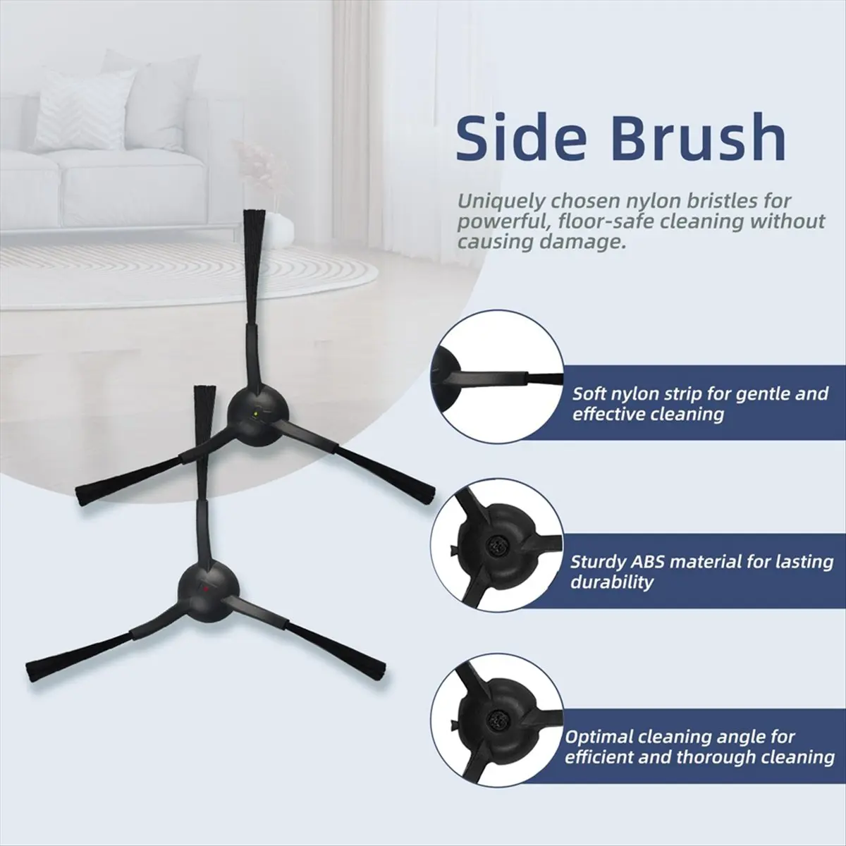 2026 Trend For Everybot Q3 Plus / Q3, AI300 PLUS Sweeper Main Side Brush Hepa Filter Mop Dust Bag Replacement Accessories