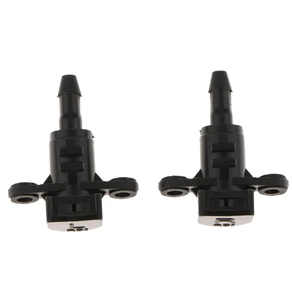 2X Windshield Water Spray Washer Nozzle for Hyundai Elantra MD 11-13