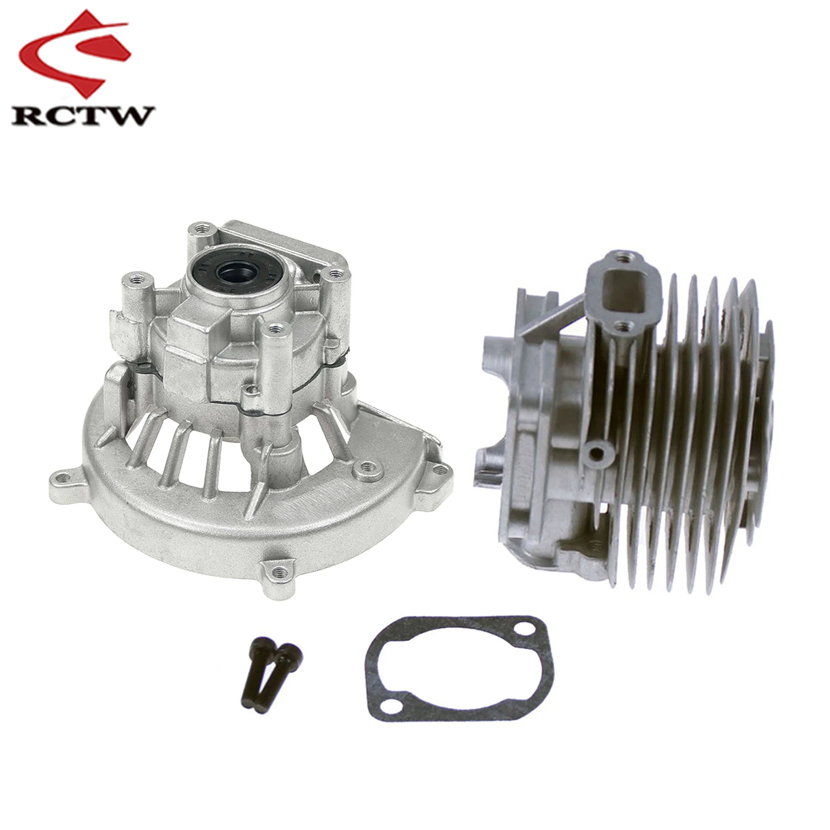 29CC 2-hole Cylinder or Crankcase Kit of 23CC 26CC 29CC Engine for 1/5 HPI ROFUN ROVAN KM BAJA LT FG GoPed RedCat Rc Car Parts