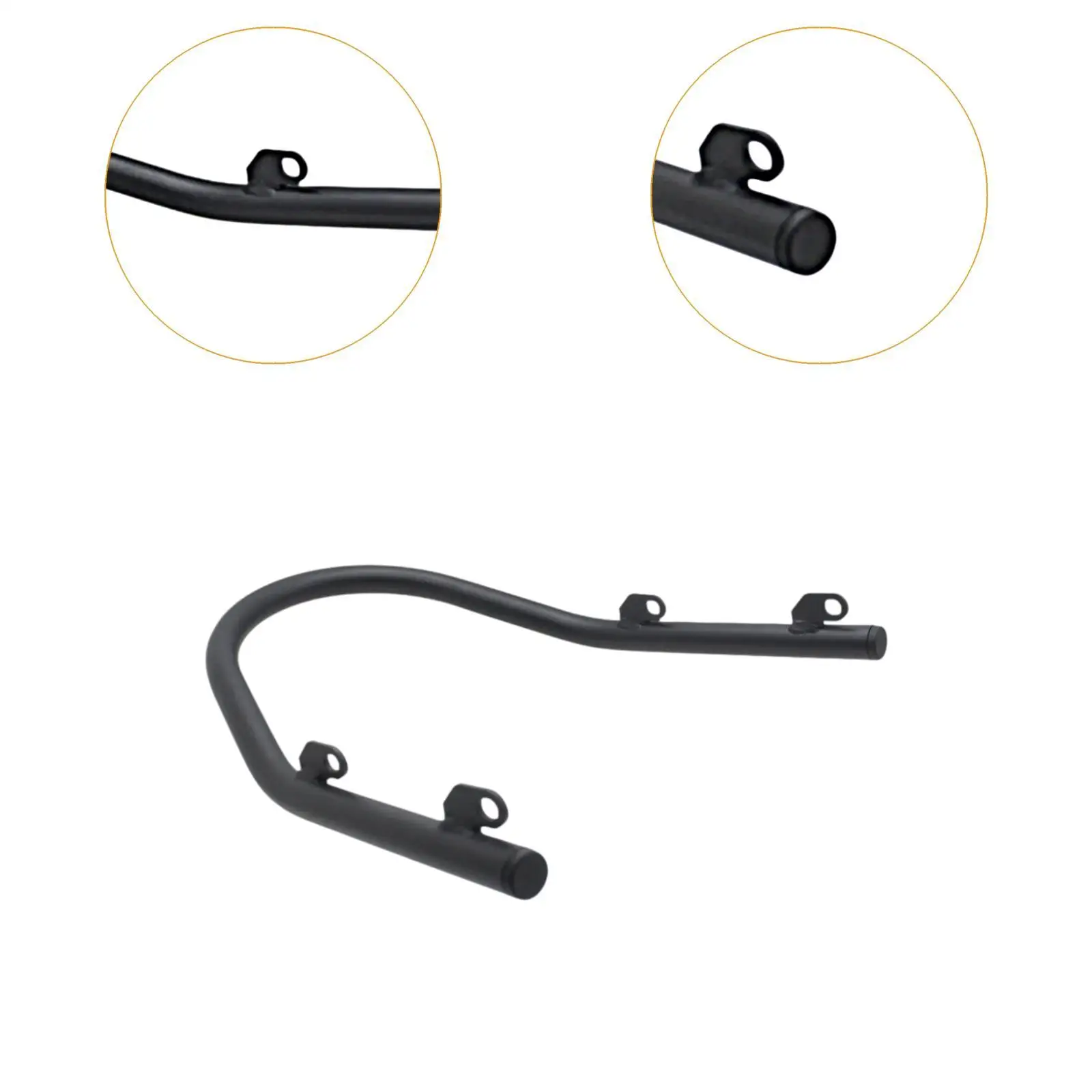 

Sturdy Black Rear Luggage Rack Passenger Support Handle for Honda CL300 CL500 2023 2024 Motorcycle