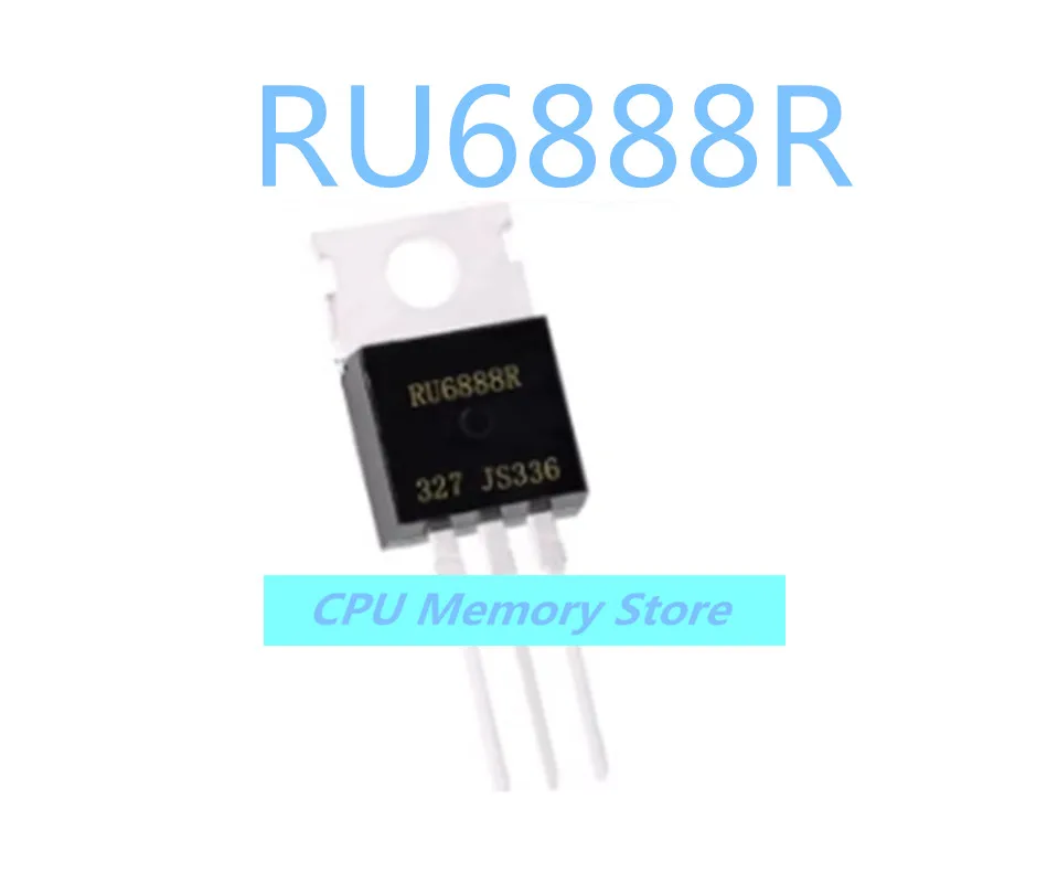 5pcs RU6888R 6888 RU6888 New stock TO-220 electric vehicle controller 68V 88A can be photographed directly