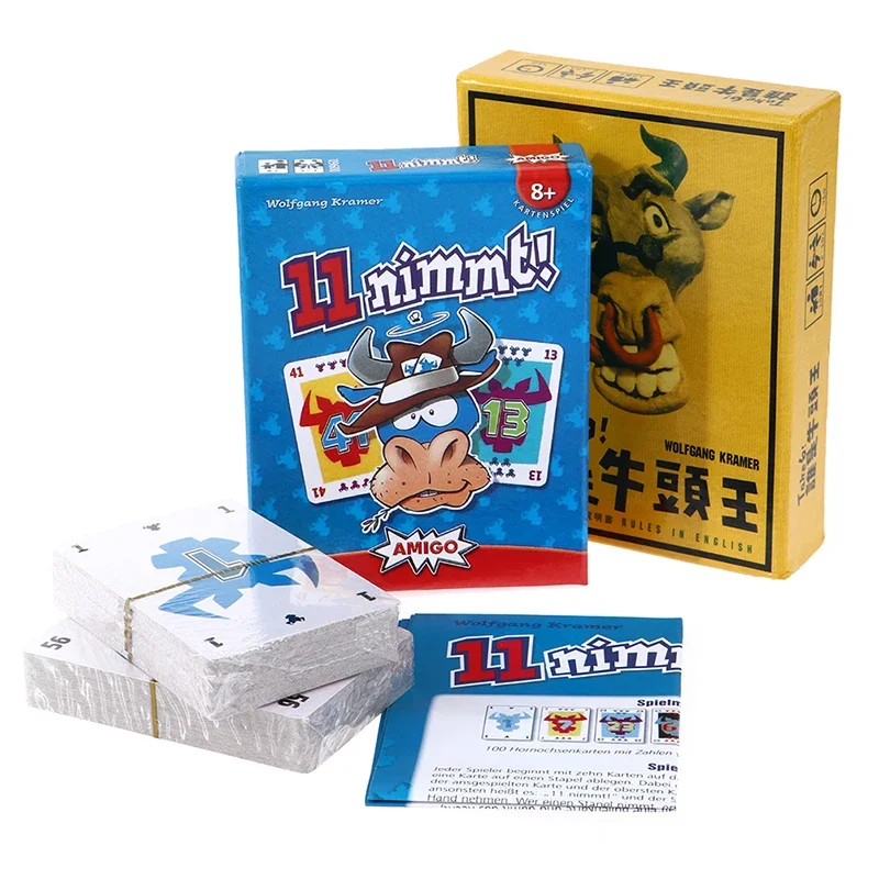 Who Is the Bull Head King Leisure Gathering Board Game Creative Take 6 Nimmt Board Game 2-10 Players Funny Gift For Party Family