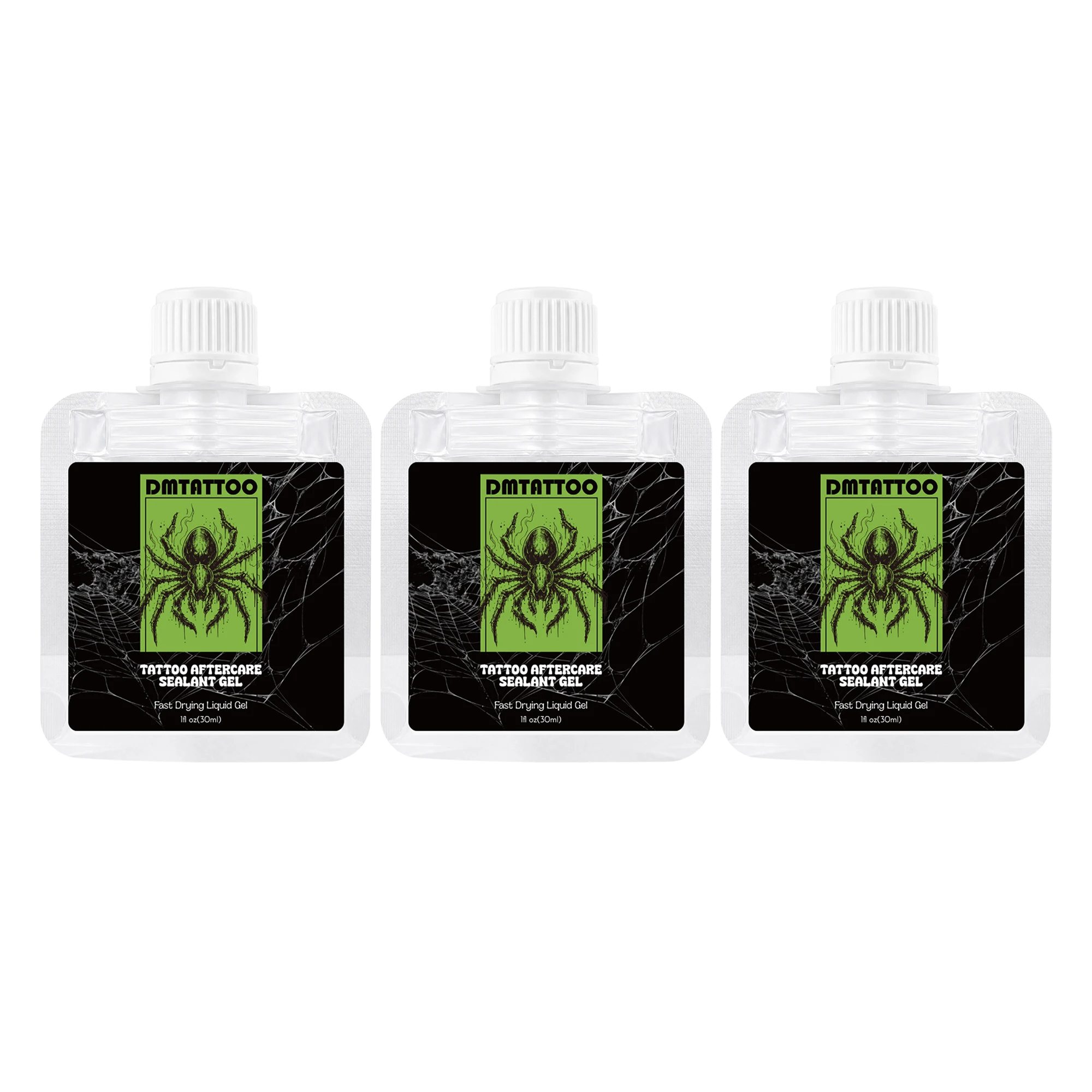 1/3/6PCS 30ml Tattoo Aftercare Sealant Gel Natural Healing Ingredients Waterproof Protector Repair Gel Tattoo Repair Cream
