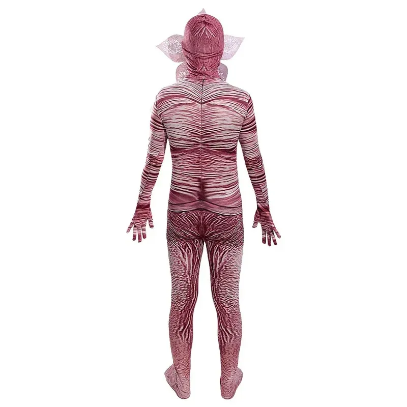 2025 yiyi Cannibal Flower Jumpsuit Halloween Festival Horror Cosplay Bodysuit Costume for Children and Adults Bizarre Story Clot