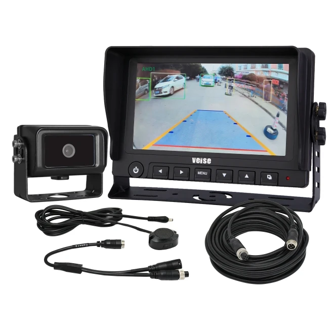 7-inch AI Pedestrian Video Warning Rear View System for Forklift, Heavy Duty Equipment