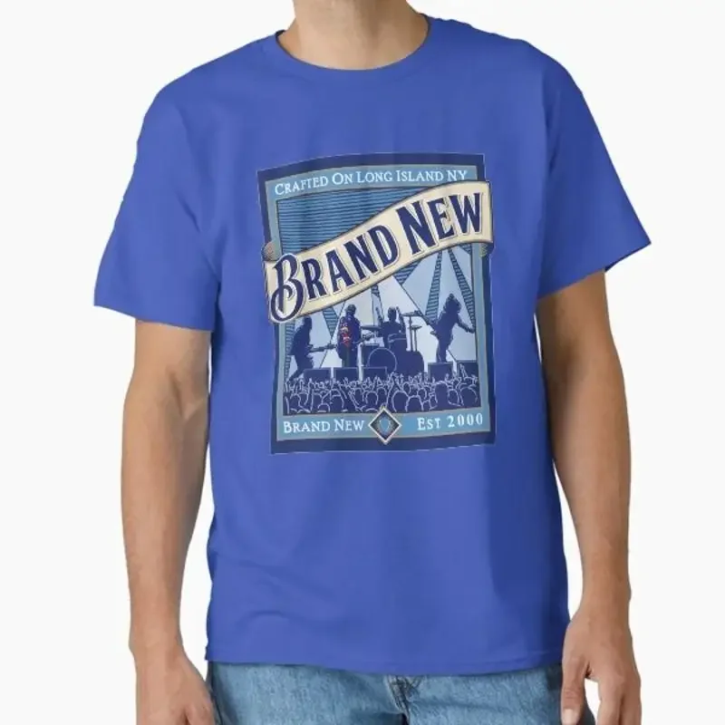 Crafted On Long Island Brand New Classic T shirt Made in US AUS Size S 2XL