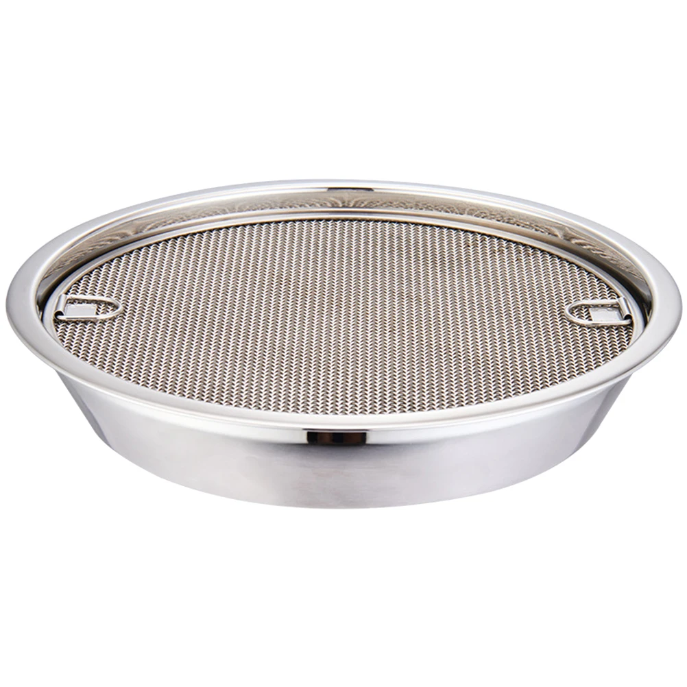 

Stainless Steel Fruit Vegetable Strainer Oil Drain Rack Kitchen Supply Mesh Sieve Fine Draining Net Grease Strainer