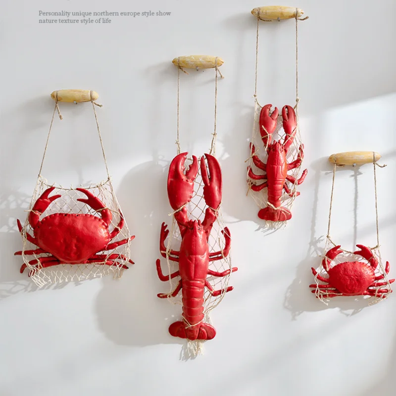 

Seafood Model Simulation, Lobster and Crab Decoration, Restaurant Hanging Ornaments and Ornaments