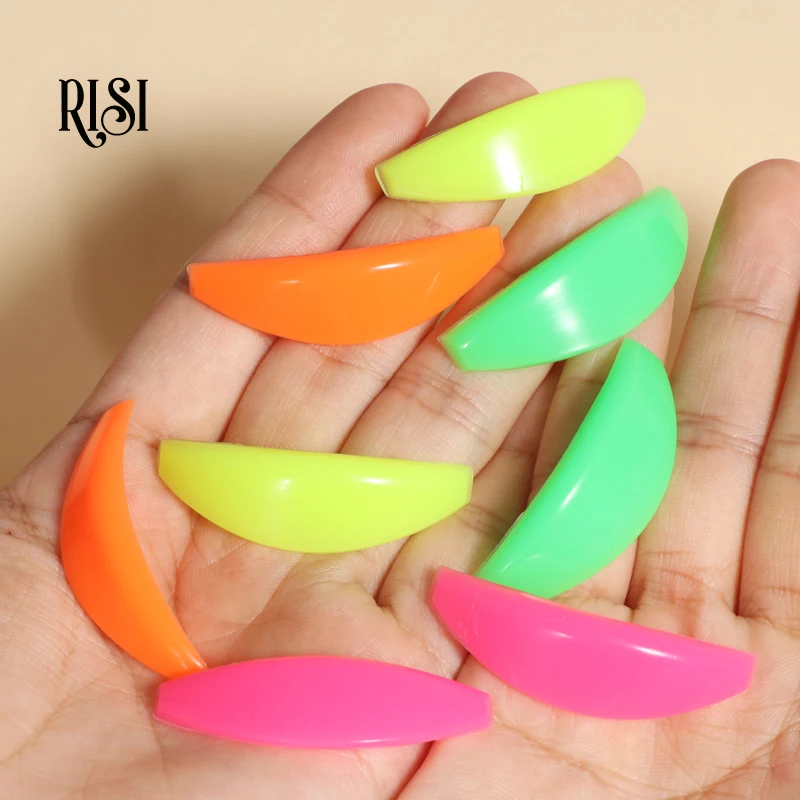 

RISI Silicone Eyelash Perm Pad Reusable Soft Shield Lash Lifting Shield Professional Lash Lift Pads Silicone Lash Lift Pads