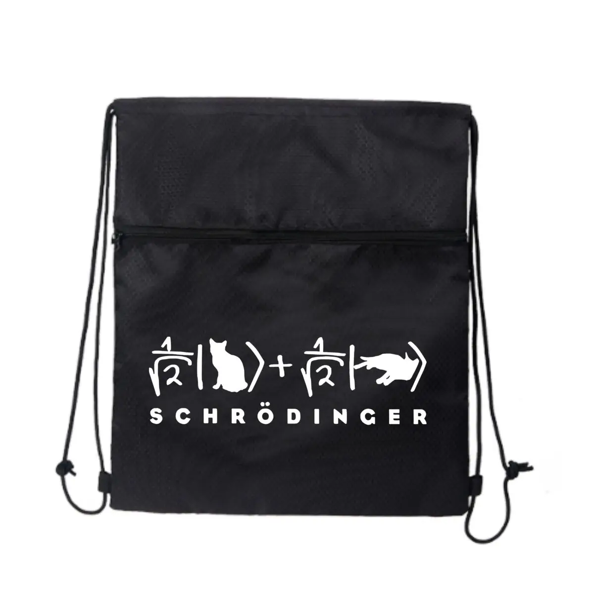 

Легкий рюкзак Schrödinger с логотипом на шнурке для мужчин и женщин, сумка на молнии