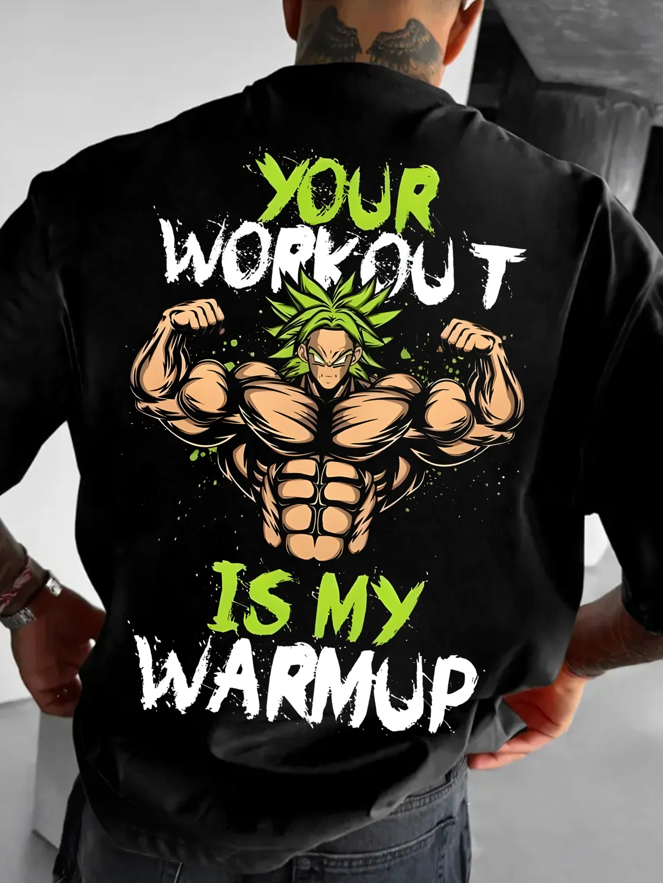 

Anime Dragon Ball Summer T-Shirt Harajuku Men's Cotton Oversized Fitness Retro Street Women Casual Loose Short Sleeves Top Y2k