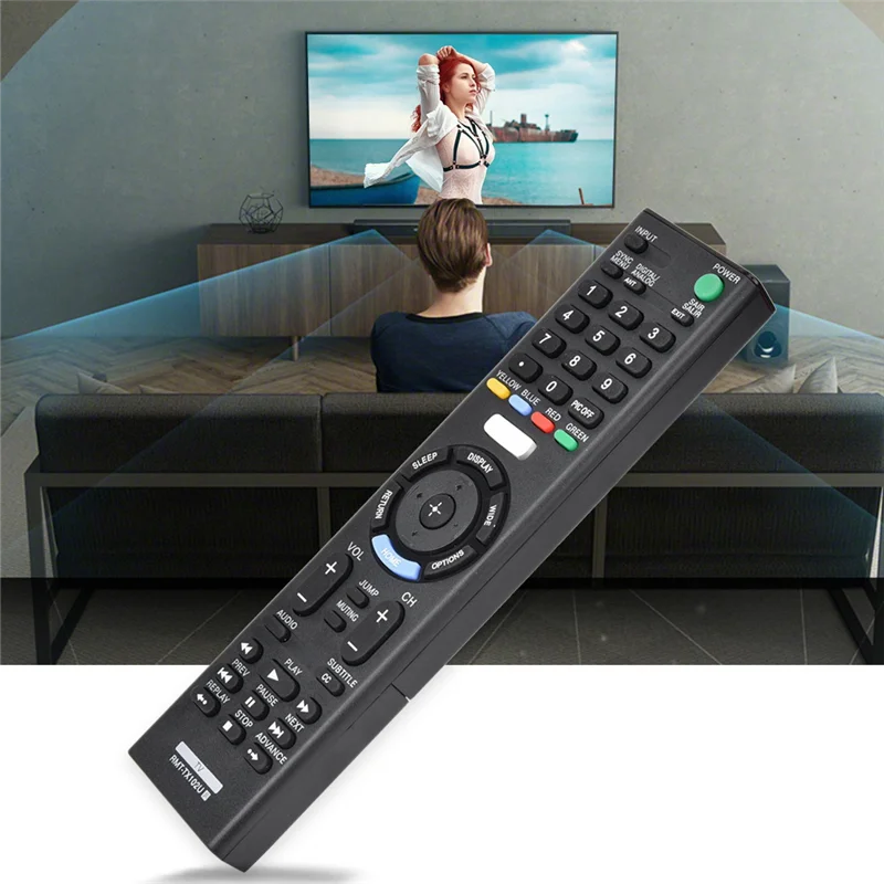 FULL-2X Smart TV Remote Control For Sony Rmt-Tx102u For Rmt-Tx100d Rmt-Tx101j Rmt-Tx101d Rmt-Tx100e Rmt-Tx101e Rmt-Tx200