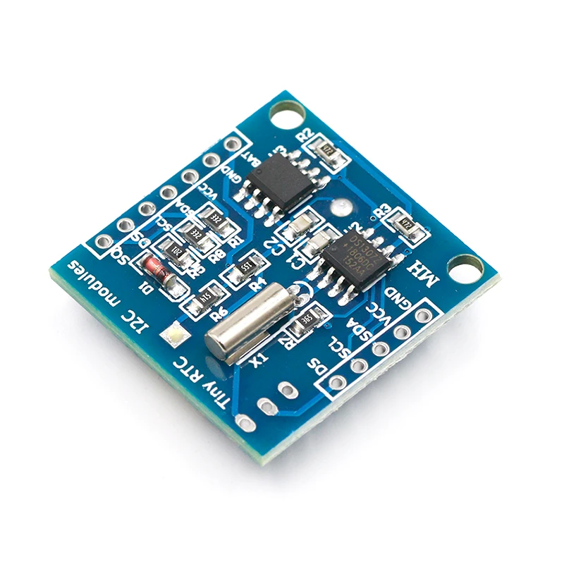 1 Cái Mới Xuất Hiện AT24C32 Đồng Hồ Thời Gian Thực RTC I2C DS1307 Mô Đun Cho AVR Cánh Tay PIC 51 Cánh Tay Khuyến Mãi