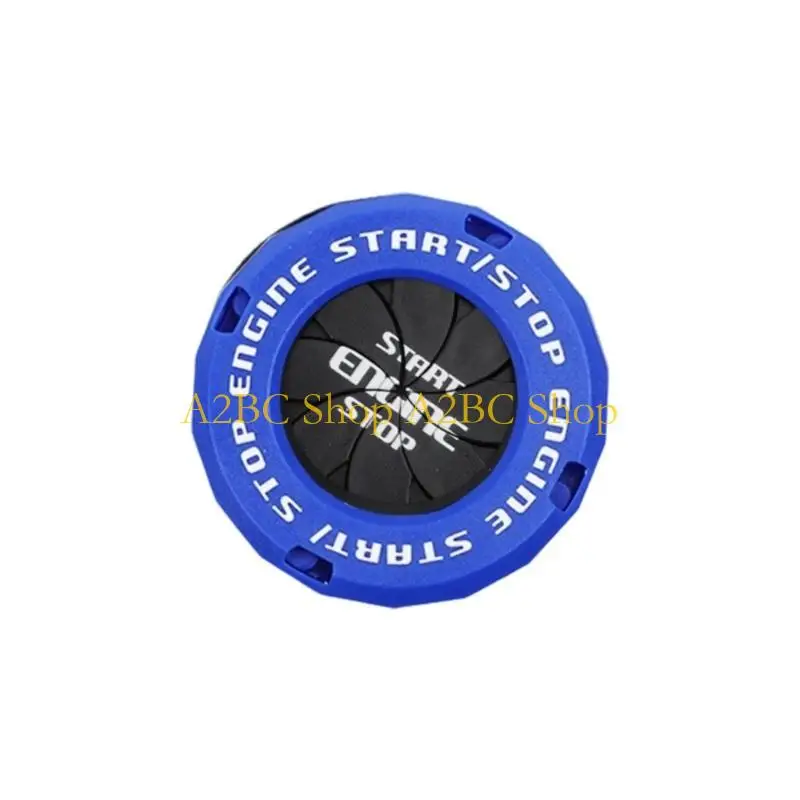 A2BC Universal Auto Engine Interior Push Button Decorative Ringing Scratch Resistant