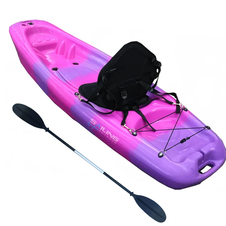 Child Canoe Small Lightweight Sit On Top Kayaks Kids Plastic Boat Cheap Canoa/Kayak For Sale