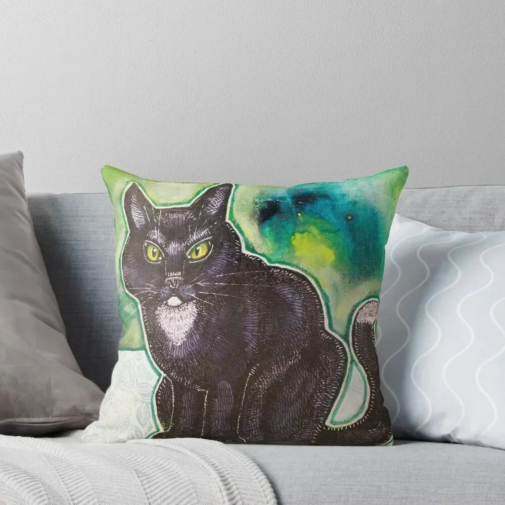 Stray Cat Throw Pillow Christmas Covers For Cushions Decorative Pillow Covers For Sofa pillow