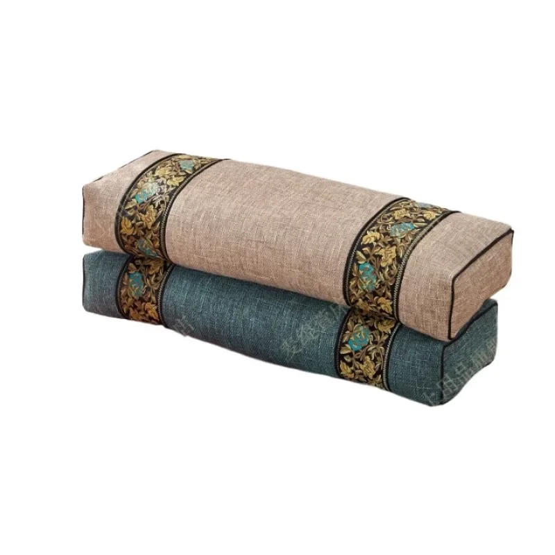 وسادة الحنطة السوداء ذات العلامة التجارية الفاخرة الخفيفة للعمود الفقري العنقي