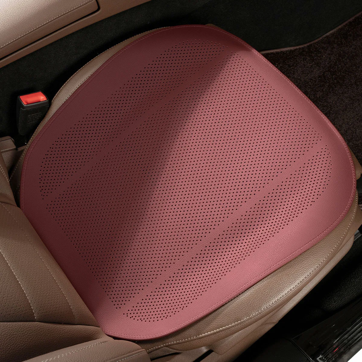 Car Seat Cover Full Surround Protective Covers Breathable Sweatproof Four Seasons Nappa Leather Seat Cushion