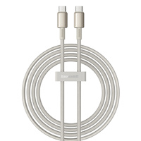 Baseus Tungsten Gold USB-C / USB-C 100W 2m Cable-Gold