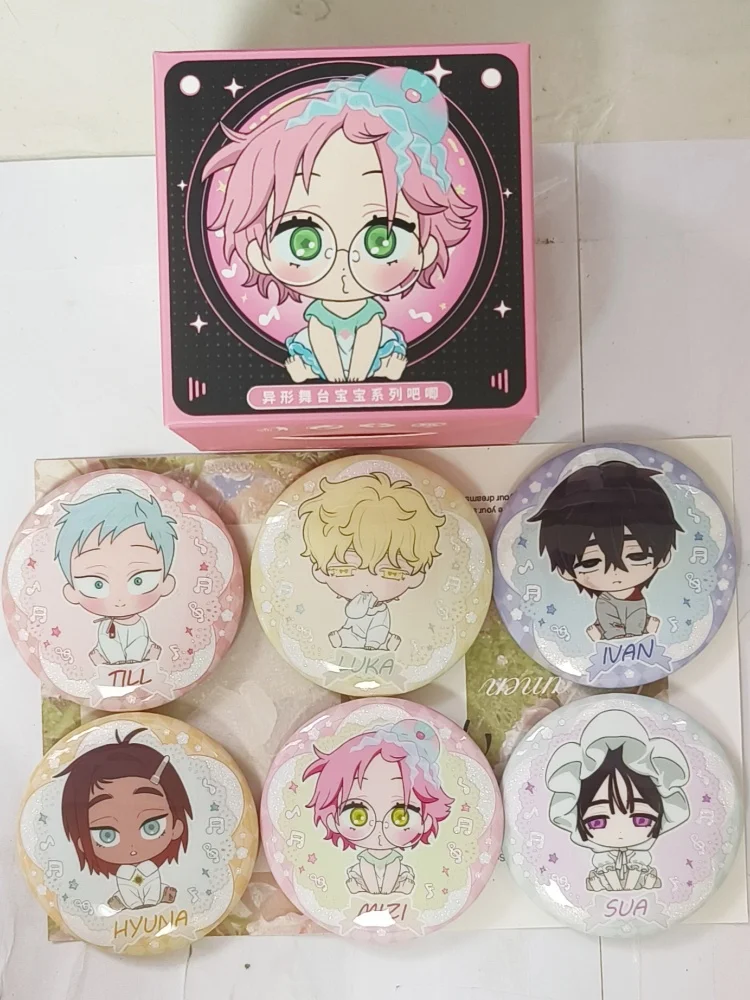 

Аутентичный значок аниме Alien Stage Baby Series, значок слепых коробки, значок Ivan Till Sua Mizi Luka Hyuna, коллекционная модная слепая коробка, игрушки