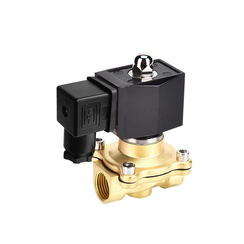 

1/2" IP65 Waterproof Normally Closed Solenoid Valve 24V 12V 220V 110V Brass Electric Solenoid Valve