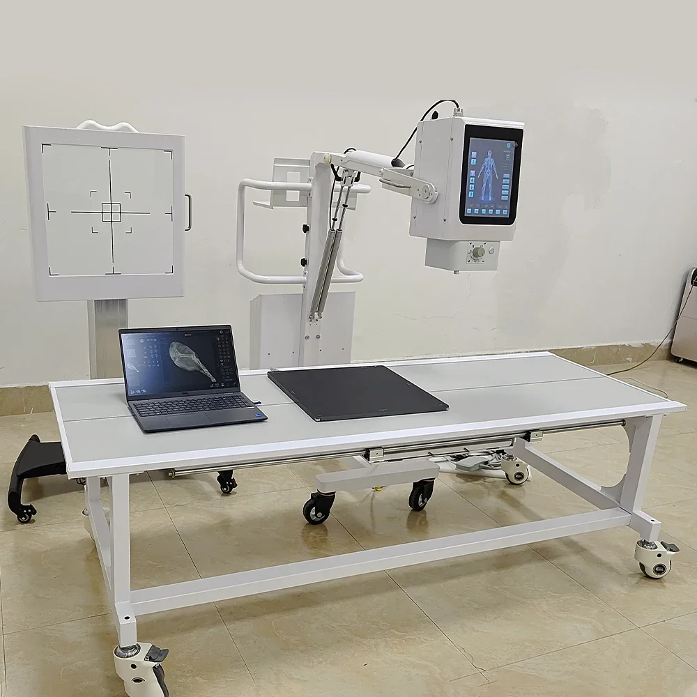 MY-D050G cama de grafia médica digital xray mesa de diagnóstico móvel dr x ray mesa para acessórios de máquina de raios x