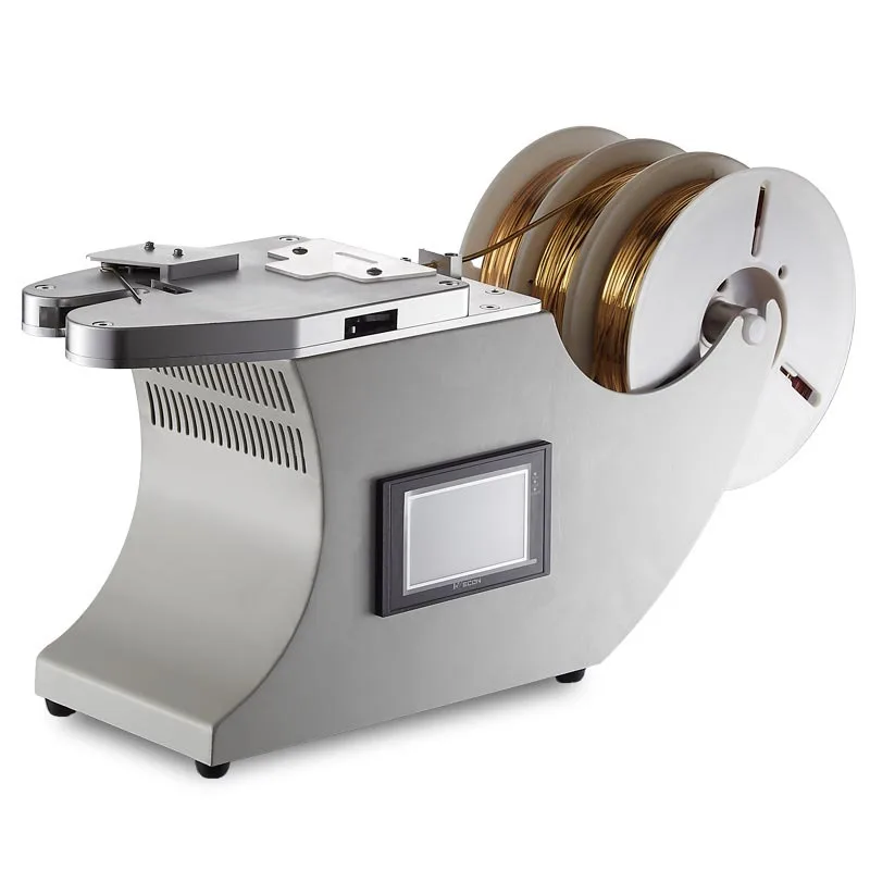 Automatic Wire Tying Machine Food Plastic Bag Tying Machine Automatic Bundling Automatic Wire Feeding Intelligent Touch Screen