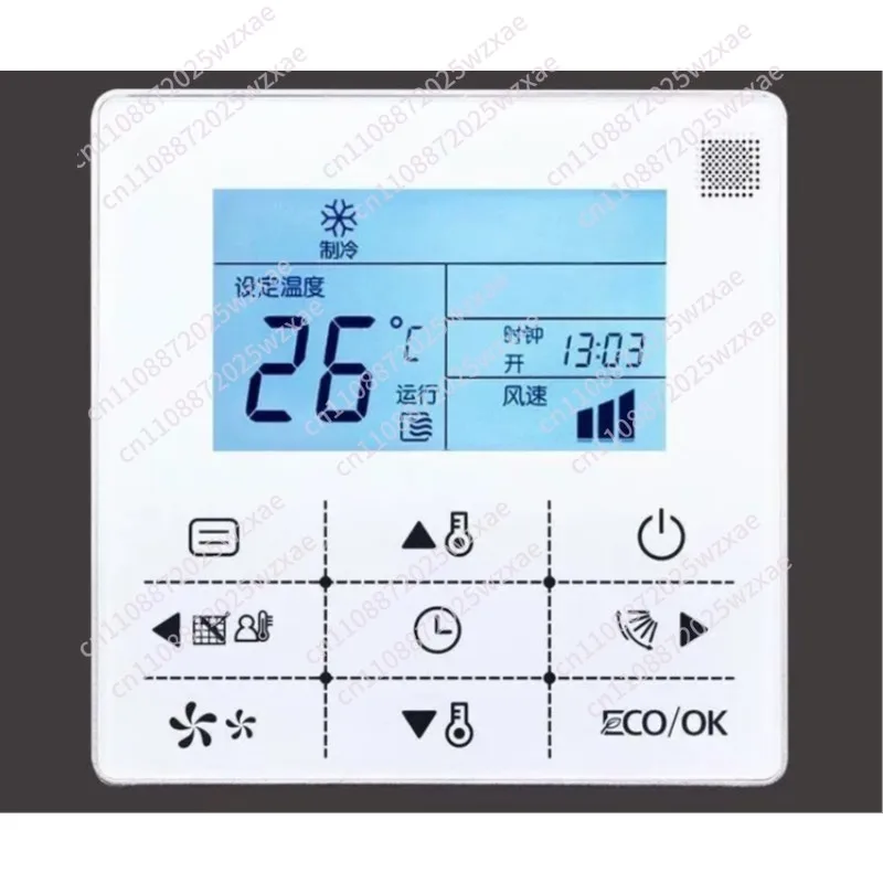 Air conditioner wire controller, central air conditioner wire controller, air conditioner duct machine for KJR-86GE