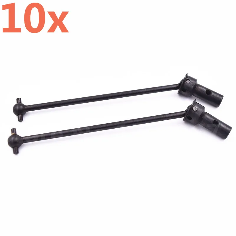 

10piece RC Car HOBAO 90035 3.5mm*101.5mm Upgrade Parts Aluminum CNC Front Universal Joint CVD For 1/8 Scale Models VS SS Racers