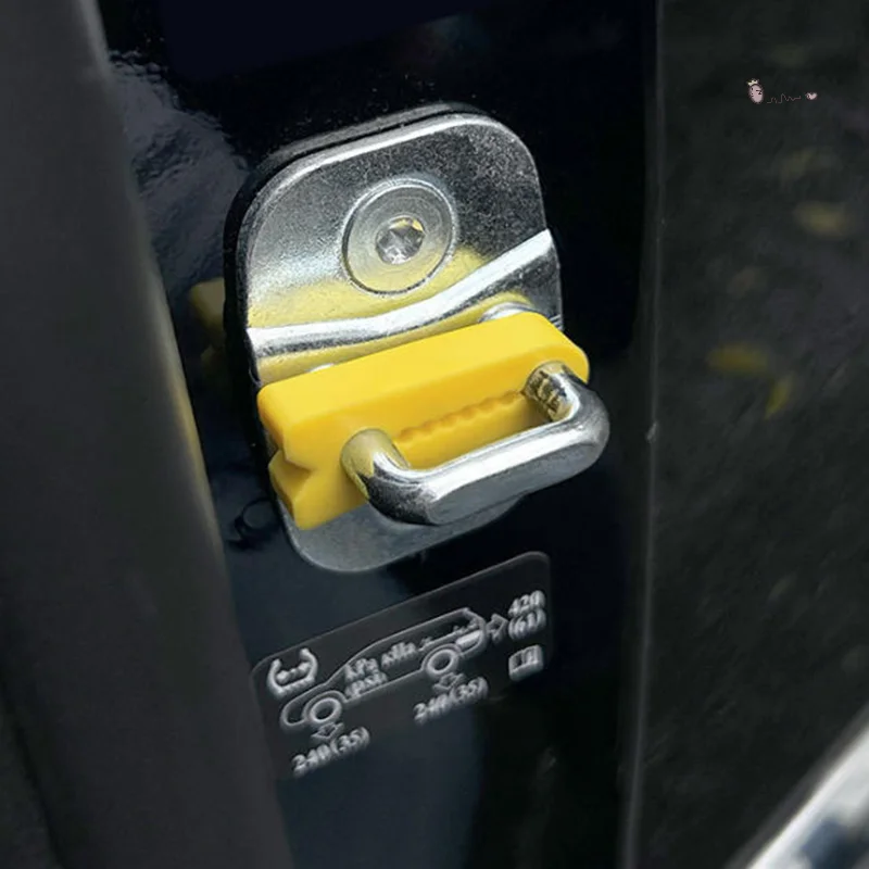 

[X] 8pcs Sound Damper Car Door Lock Buffer Universal Deadener Seal Shock-Absorbing Protector